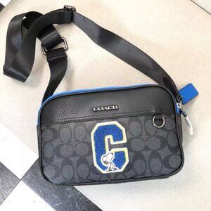 COACH X Peanuts Graham Crossbody With Snoopy
